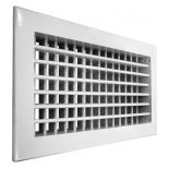 2VA-300х200 решетка двухрядная алюминиевая