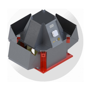 Крышные вентиляторы дымоудаления Виктория ВКРС-ДУ и ВКРВ-ДУ