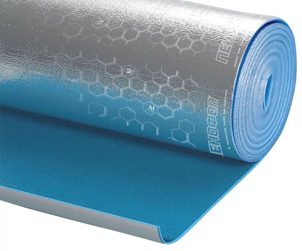 Вспененный полиэтилен двухстороннего фольгирования ПЕНОФОЛ – В
