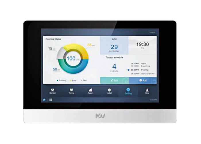Кассетный четырёхпоточный внутренний блок VRF MDV MDI2-160Q4DHN1