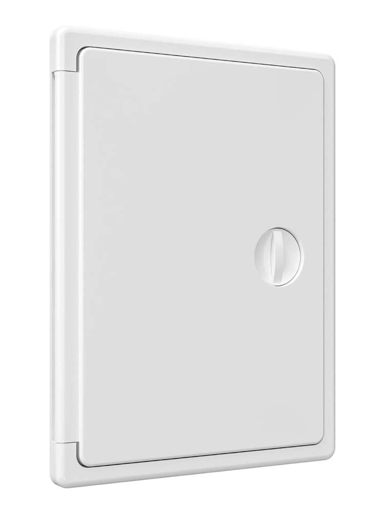 Люк ревизионный ЛТП накладной ручка-задвижка 150х200 пластик EVECS