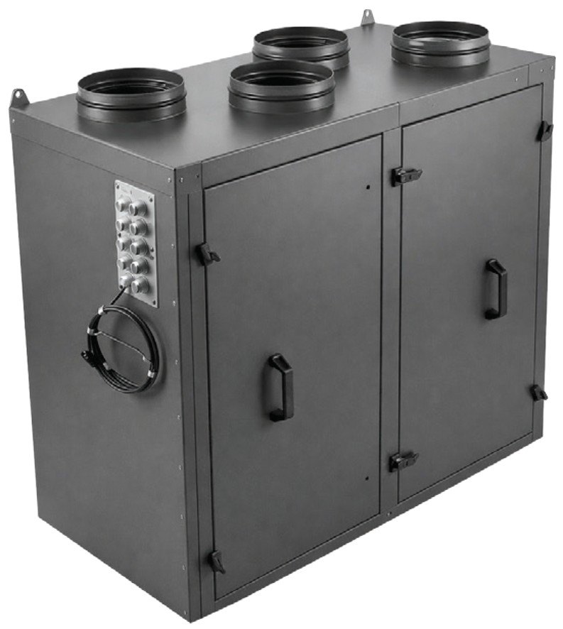 Приточно-вытяжная установка с роторным рекуператором RWN-RR-1000(50c)-ЕС-W-Classic(N)