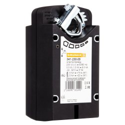 Электропривод GRUNER 341-024-05-S2/RUS, с возвратной пружиной