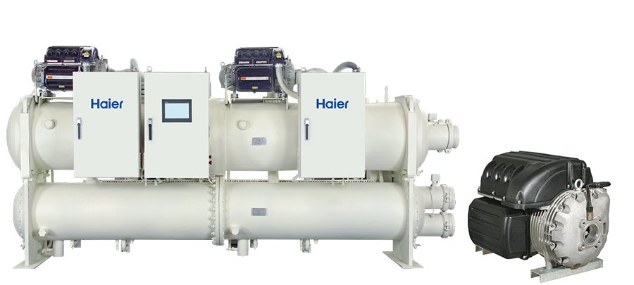 Чиллер с турбокомпрессором Haier CCWP0740MTN0304E1 с водяным охлаждением