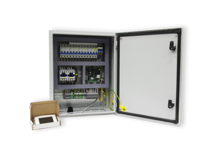 Щит управления с выносным пультом DMXGT/15кВт/V/Fi/HW/CW/CF/HE.3х36кВт/M-IP65