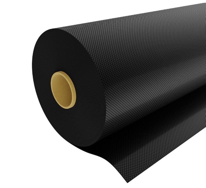 Покрытие защитное РУ-ФЛЕКС ПРОМ ФОРМА-СК 600 мм × 25 м, чёрный